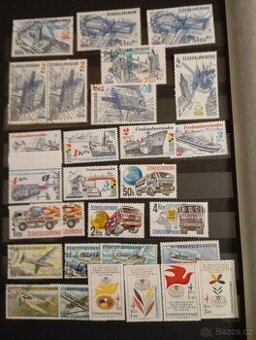 Známky, aršiky ČSSR