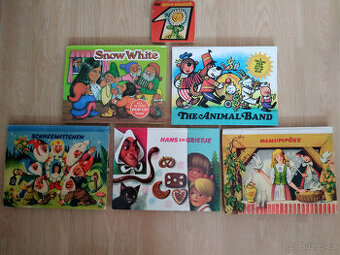 Prostorová leporela, cizojazyčná - ilustrace Vojtěch Kubašta