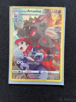 Pokémon karta Hisuian Arcanine TG08/TG30