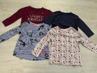 Čtyři trička vel 104