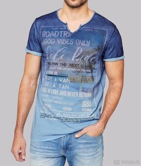 Pánské Tričko Camp David Morning Sky Ombre L (nové)