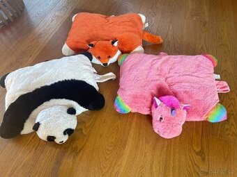 Plyšové polštáře