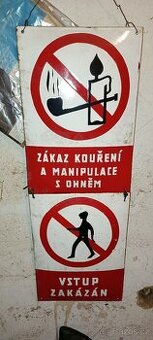 Staré cedule