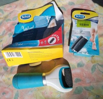 NOVÁ hlavice a el.pilník na paty Scholl Velvet Smooth