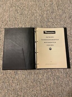 Katalog motorek- Motorechna 1960
