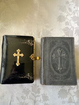 Starožitné modlitební knihy(perleť)+památka na biřmování (18