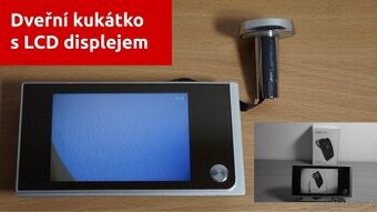 Dveřní kukátko s LCD displejem