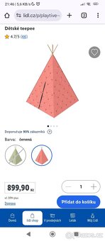 Dětské teepee NOVE