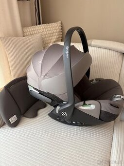 Vajíčko Cybex Cloud T i-Size - šedá (Mirage Dark Grey)