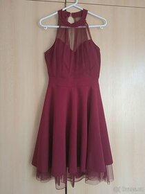 Červené-Vínové šaty