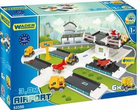 Wader 53350 Kid Cars 3D Letiště plast 3,8 m