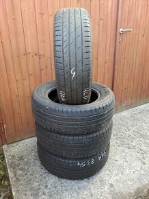 Sada letních pneu Kumho 205/60/16, cca 5 mm
