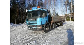 Scania P94  s hydr. ruk  dlzka korby 7.5 m + predlzenie 1,5m