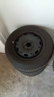 Prodám plechové disky s pneumatikami