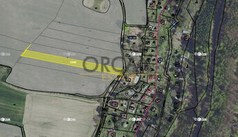 Prodej orné půdy 2 535m2, Borek nad Sázavou - 1