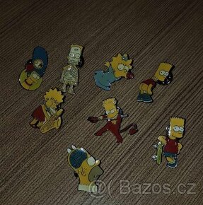 Připínáčky Simpsonovi nové - 1