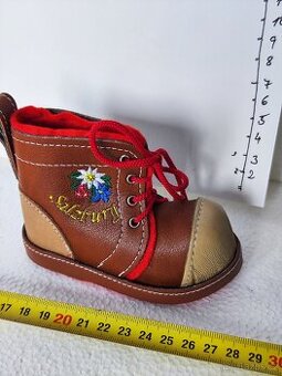 Kožená bota dekorace