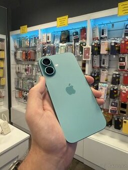 iPhone 16 128Gb Modrozelený Záruka