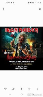 Iron Maiden 31.5.25 Letnany stání