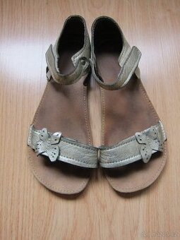 Barefoot kožené sandály sandálky Rachell design