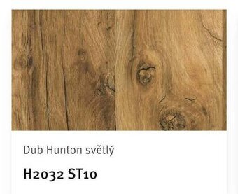 Pracovní deska Zn. Egger, dub Hunton světlý