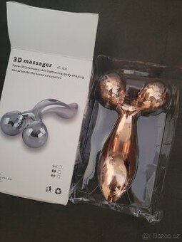 Nový masážní přístroj na obličej a tělo 3D roller