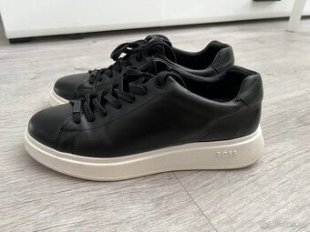 Jak nové celo kožené boty tenisky Hugo Boss v. 43