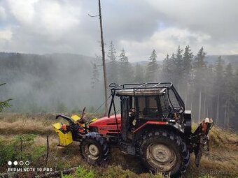 Lesní traktor ukt Same explorer 90 - 1