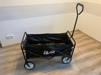 Aga Skládací přepravní vozík MR4610 Černý
