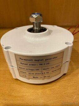 Třífázový synchronní větrný generátor s permanentním magnete