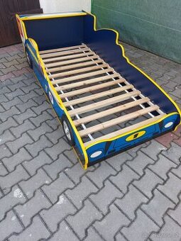 Dětská postel Formule modrá