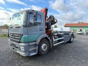 Mercedes-Benz AXOR 1928 NOSIČ KONTEJNERŮ + HYDRAULICKÝ JEŘÁB