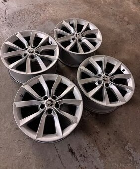 ALU kola disky Škoda 5x112 R18 Superb III Modus TPMS