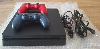 PS4 SLIM 1TB + 2 X Sony DualShock 4 Controller V2