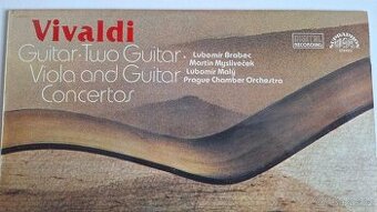 LP VIVALDI - GUITAR, TWO GUITAR, VIOLA AND GUITAR CONCERTOS