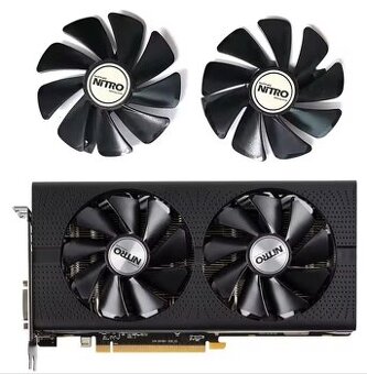 2x Ventilátor Sapphire Nitro RX 470/480/570/580 CF1015H