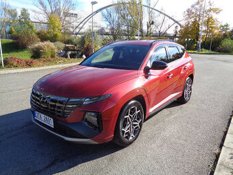 HYUNDAI TUCSON 1.6 T-GDi N-LINE, KOUPENO ČR v ZÁRUCE