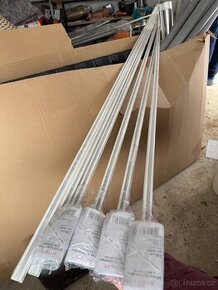 Kolejnice kovove - garnyze - bila