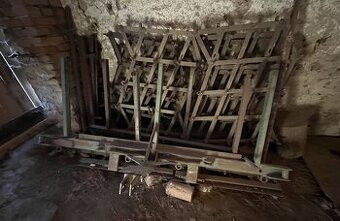 Tažené těžké brány za traktor