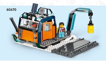 LEGO vlak nakládací stanice ze setu 60470