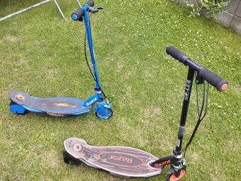 2x elektrická dětská koloběžka Razor Power Core