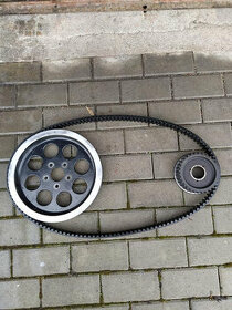 Harley evo - řemenová sada