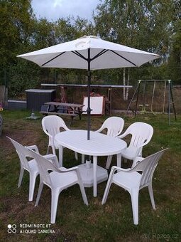 ZAHRADNÍ/ TERASOVÝ SET - 9ks