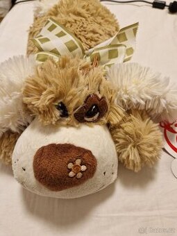 Nový krásný plyšový pejsek značky Petra Toys s visačkou