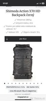 Shimoda Action X70 HD black