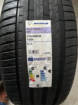 Michelin Pilot Sport 4 SUV 275/45 R20 110Y letní 2x nové