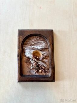 Originální plastika s mušlemi – Lada Weinholdová (2000)