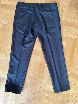 Zánovní pánský oblek Prostějov sako xxl kalhoty 56