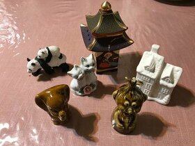 porcelanova, keramické figurky, obrázek