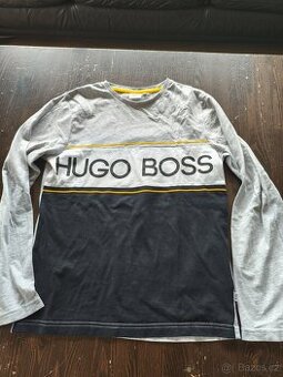Tričko s dlouhým rukávem HUGO BOSS vel. XS